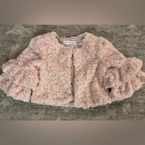 Bonnie Jean Blush Textured Kids Jacket